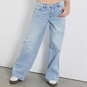 Pacsun Light Blue Baggy Grunge 90's Slouchy Relaxed Leg Women's Jeans Size 22